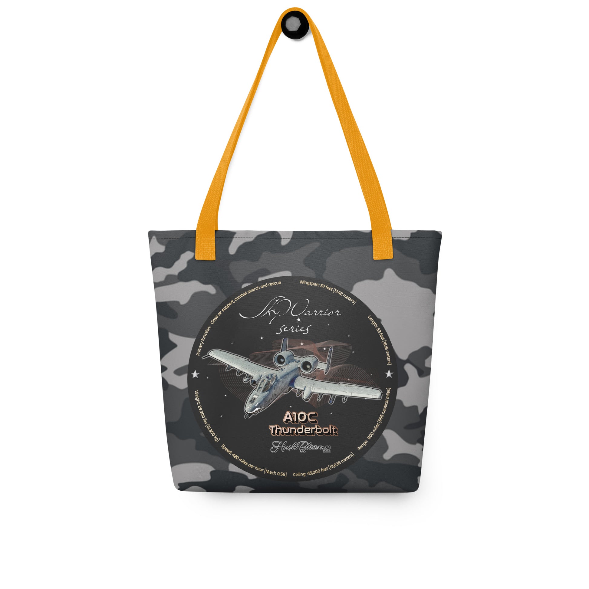 Yellow - A10C Thunderbolt Tote bag