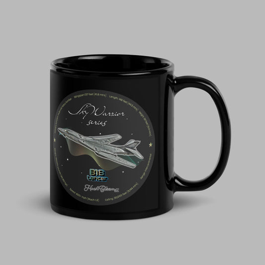 B1B Lancer Black Glossy Mug