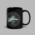 F15 Eagle - Black Glossy Mug