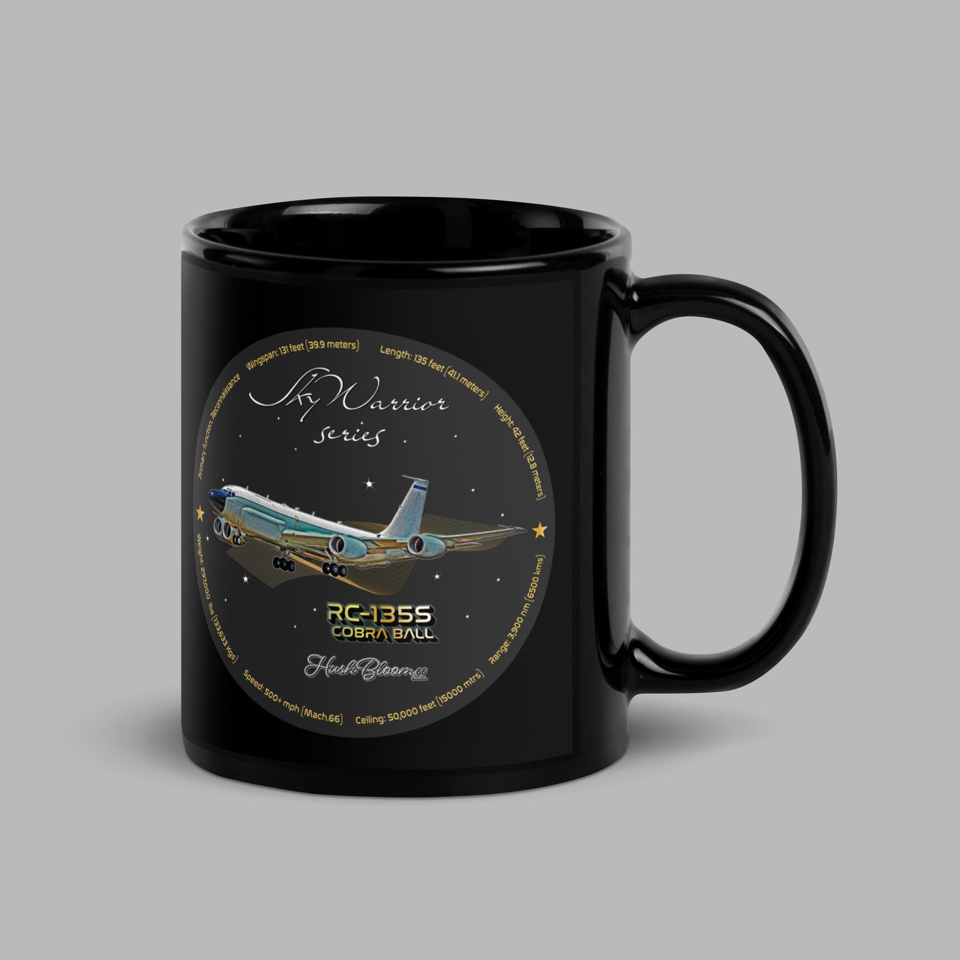RC135S Cobraball Black Glossy Mug