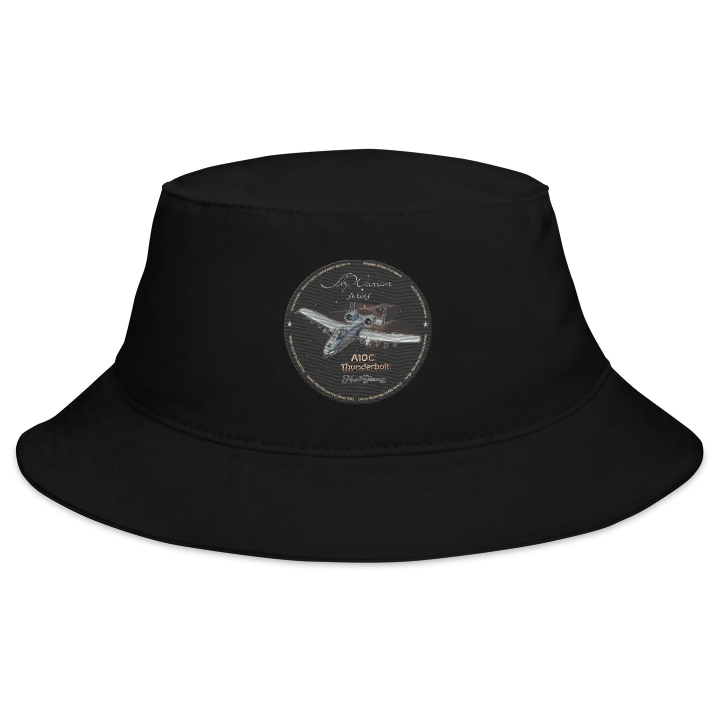 Black - A10C Thunderbolt Bucket Hat
