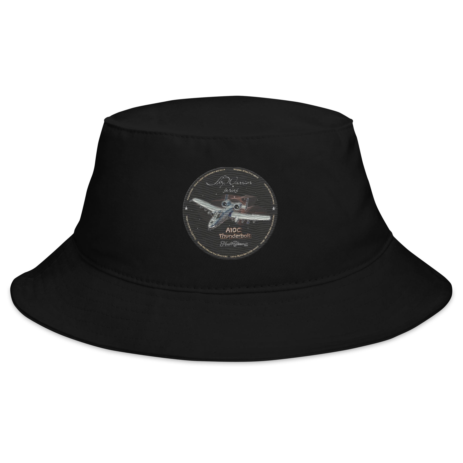 Black - A10C Thunderbolt Bucket Hat