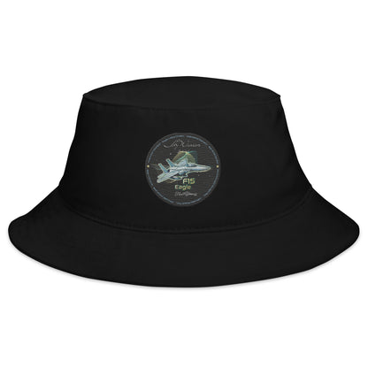 Black - F15 Eagle Bucket Hat