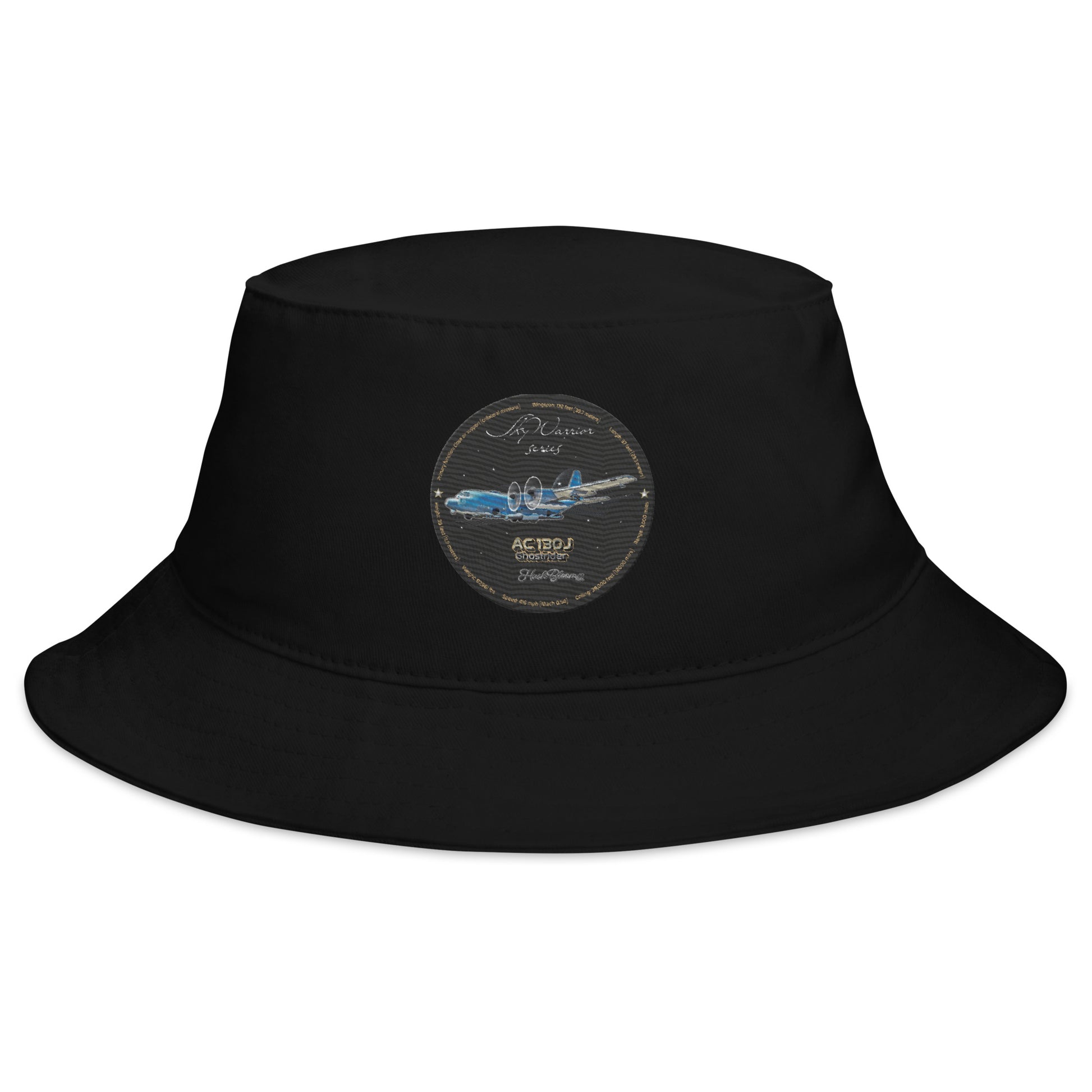Black - AC130J Ghostrider Bucket Hat