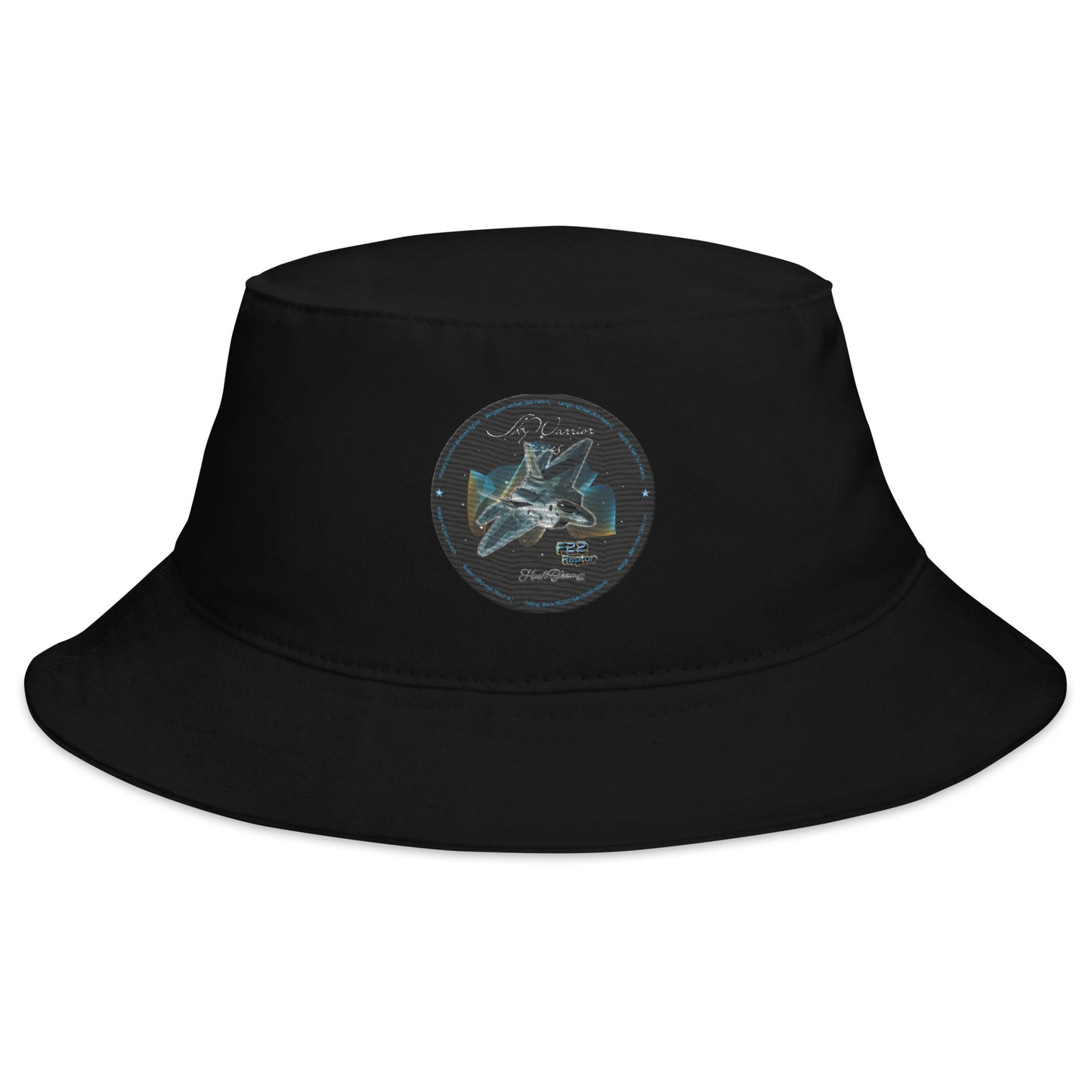Black - F22 Raptor Bucket Hat