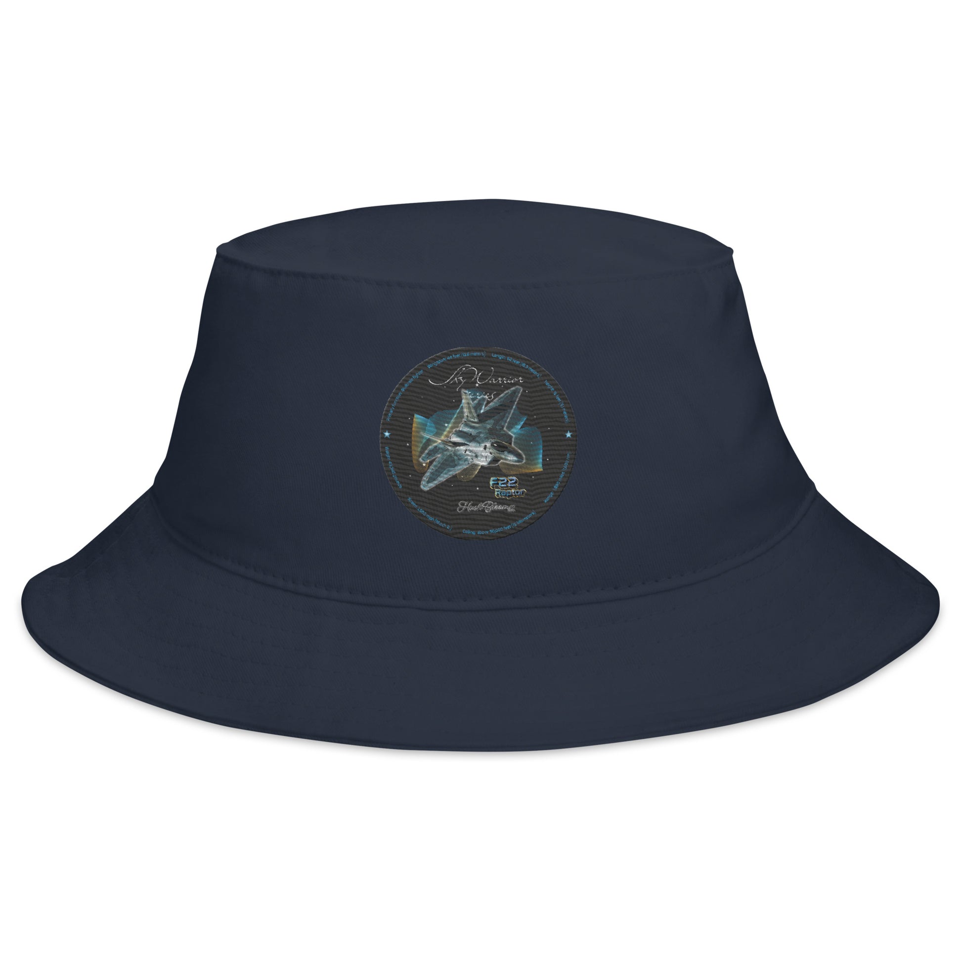 Navy - F22 Raptor Bucket Hat