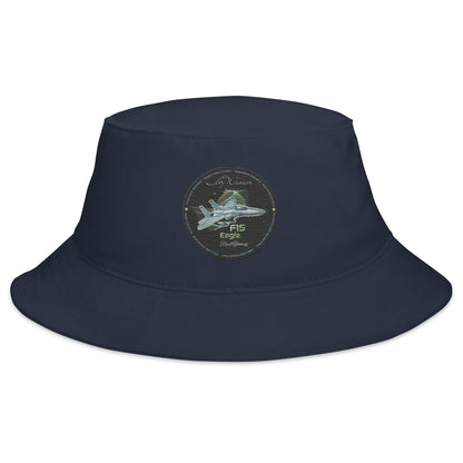 Navy - F15 Eagle Bucket Hat