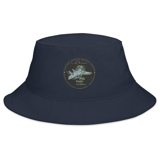 Navy - F15 Eagle Bucket Hat