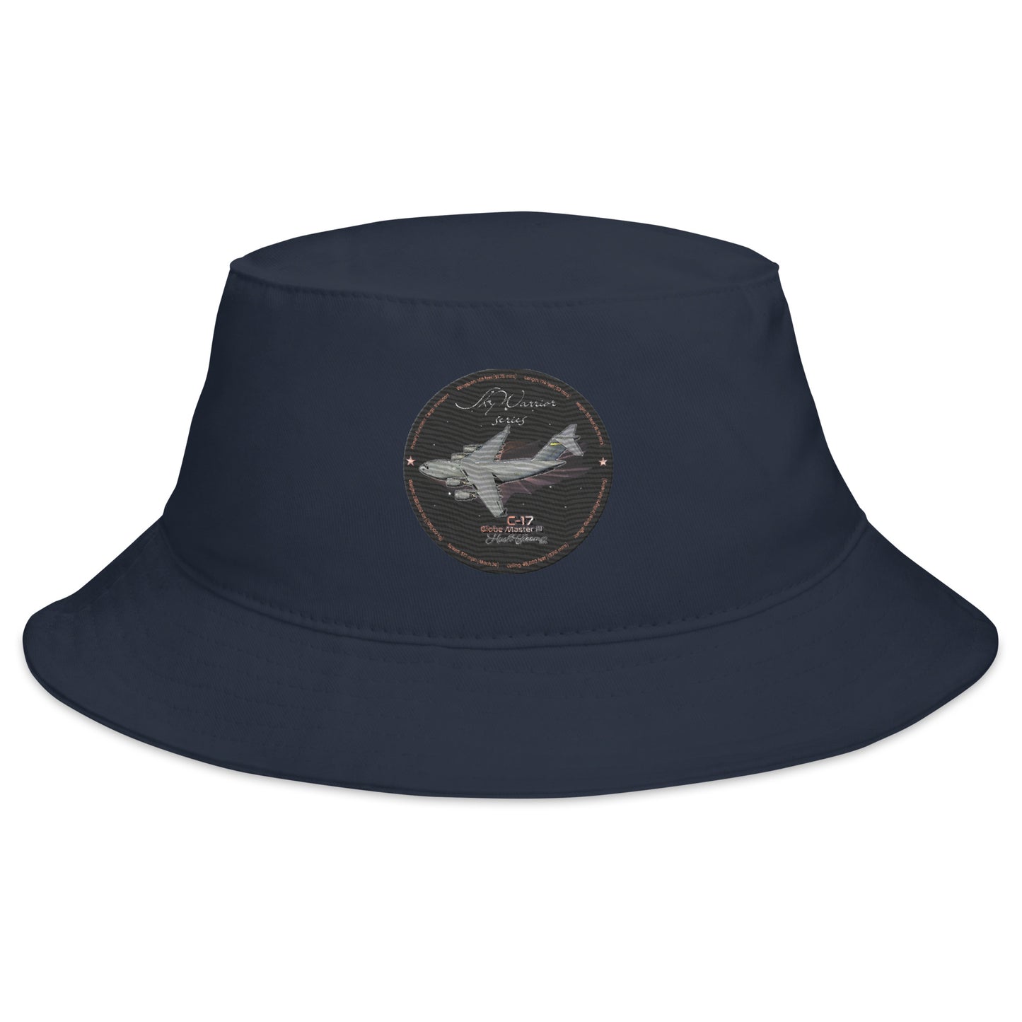 Navy - C17 Globe Master III Bucket Hat