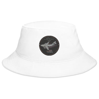 White - C17 Globe Master III Bucket Hat