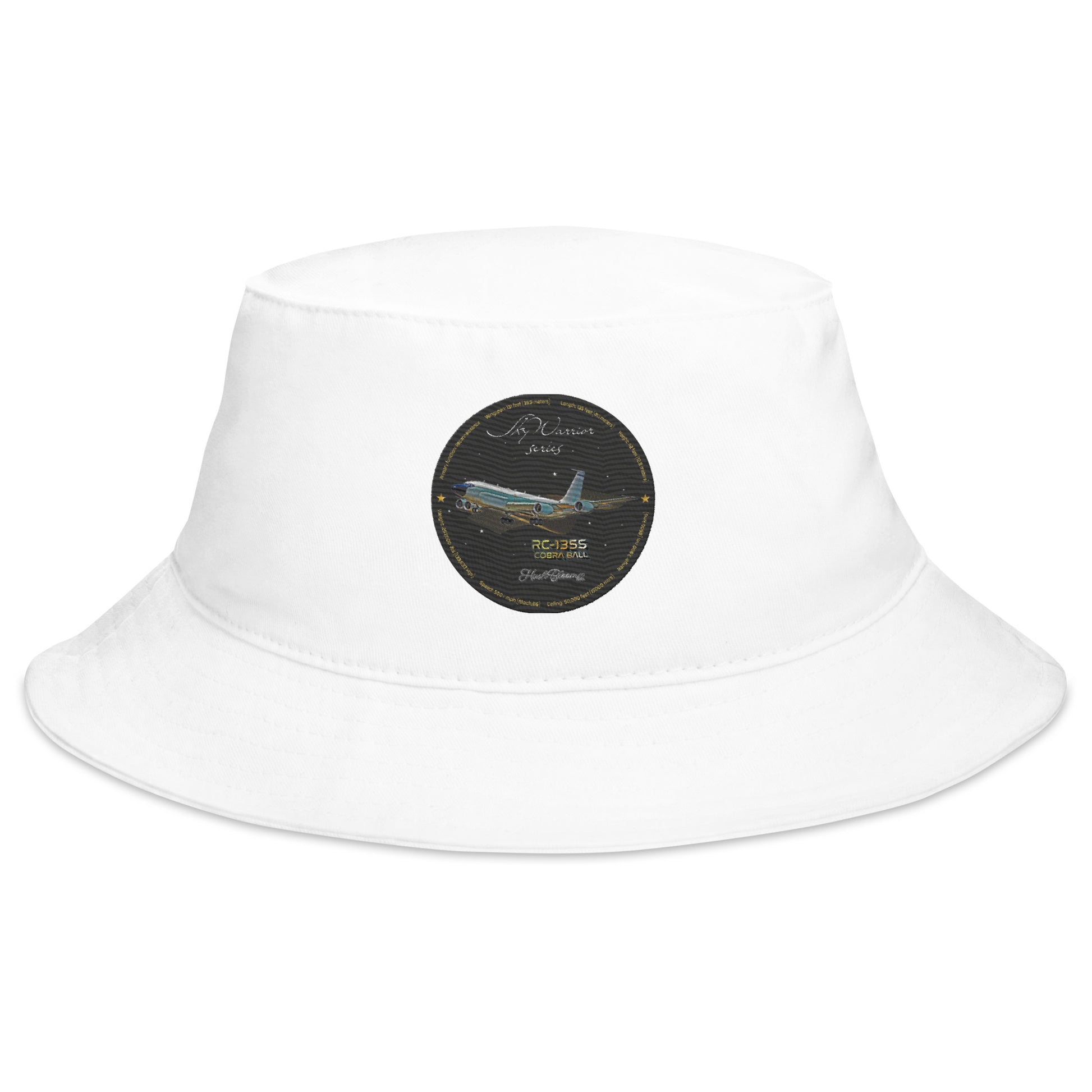 White - RC135S Cobraball Bucket Hat