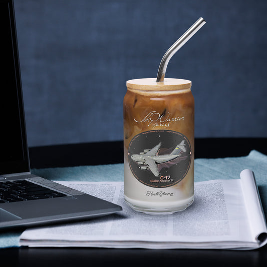 Clear - C17 Globe Master III Can-shaped glass