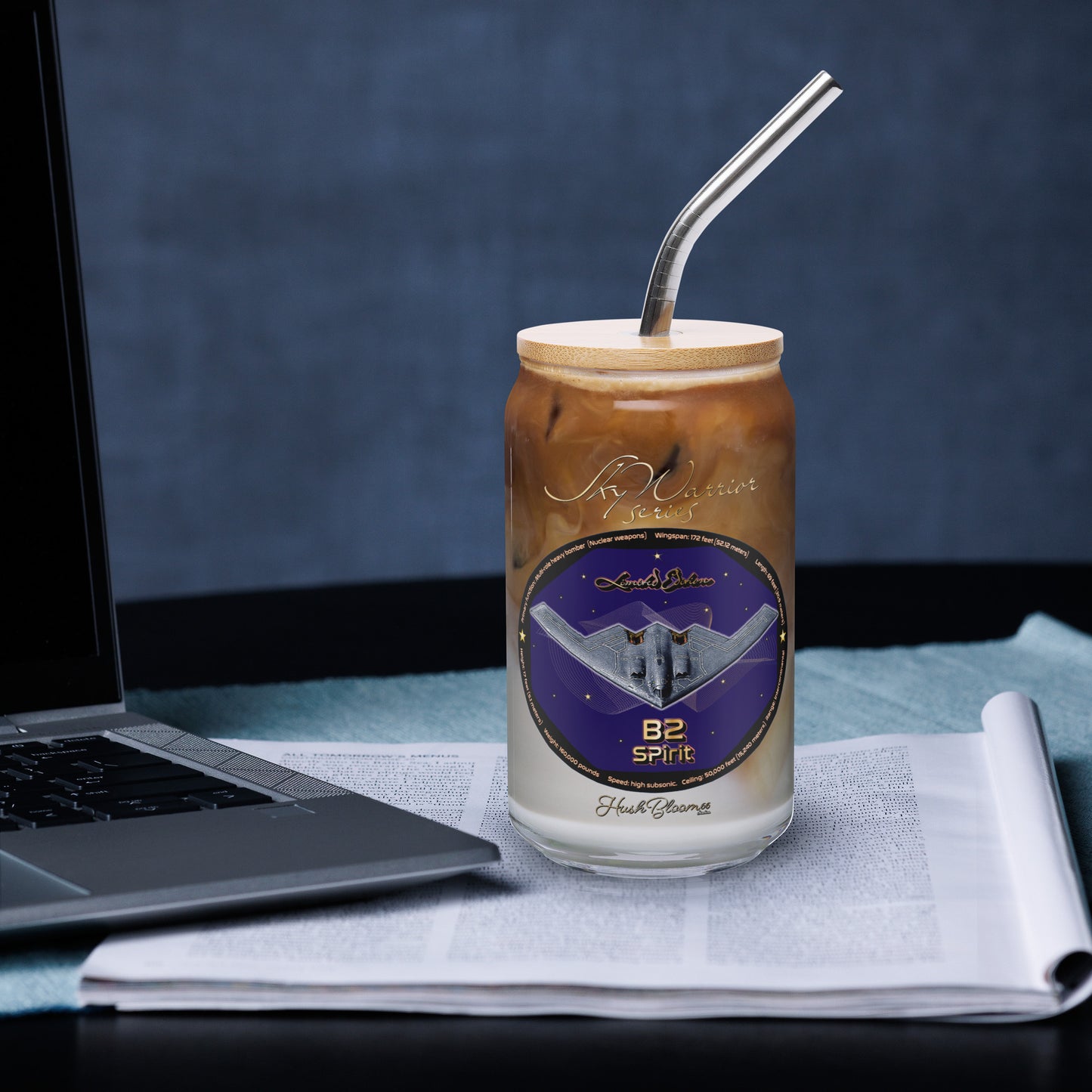 Clear - B2 Spirit (Limited Edition) Can-shaped glass