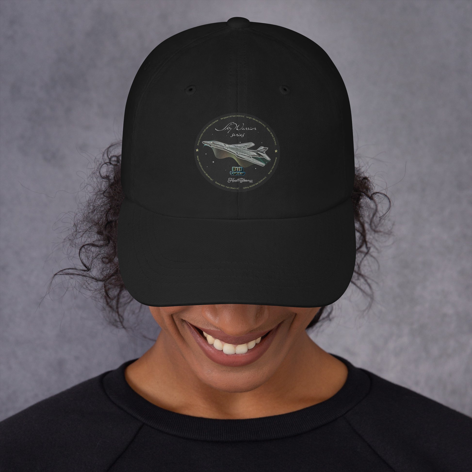 Black - B1B Lancer Dad hat