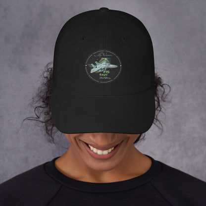 Black - F15 Eagle Dad hat