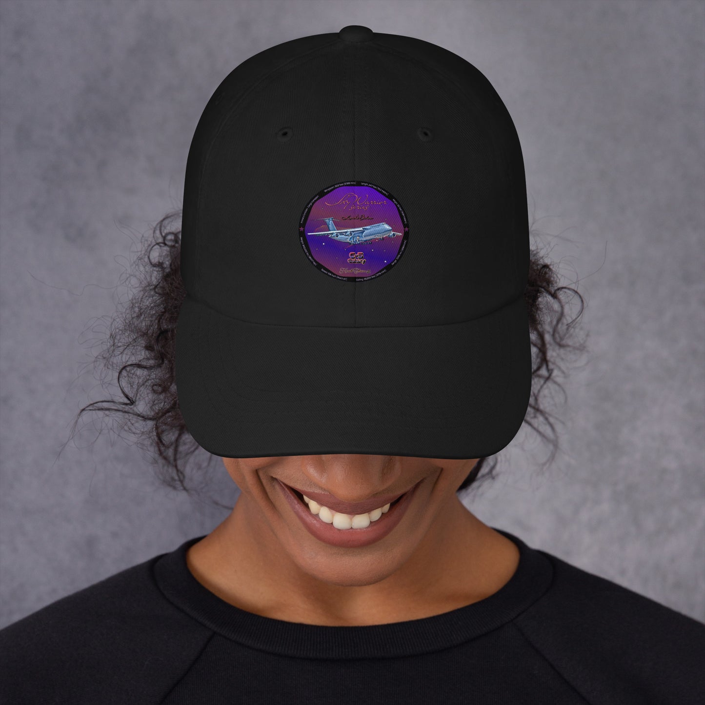 Black - C5 Galaxy (Limited Edition) Dad hat