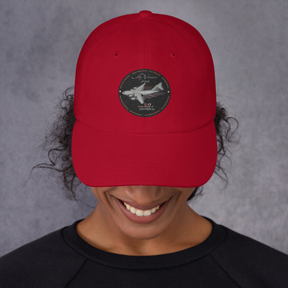 Cranberry - C17 Globe Master III Dad hat