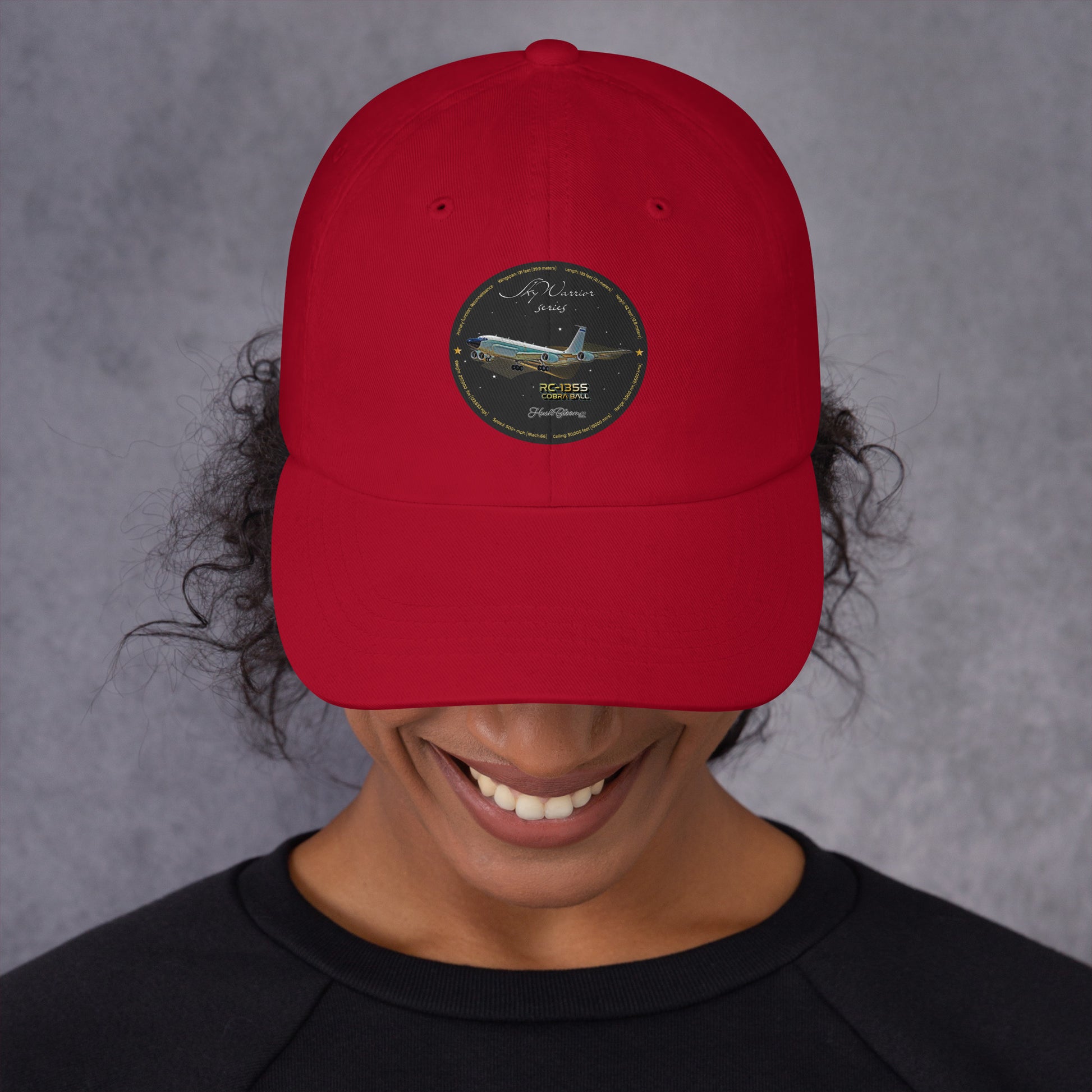 Cranberry - RC135S Cobraball Dad hat
