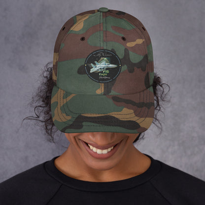 Green Camo - F15 Eagle Dad hat