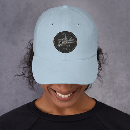 Light Blue - F35A Lightning Dad hat