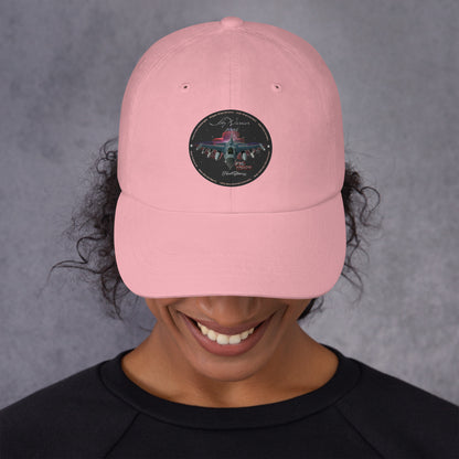 Pink - F16 Falcon Dad hat