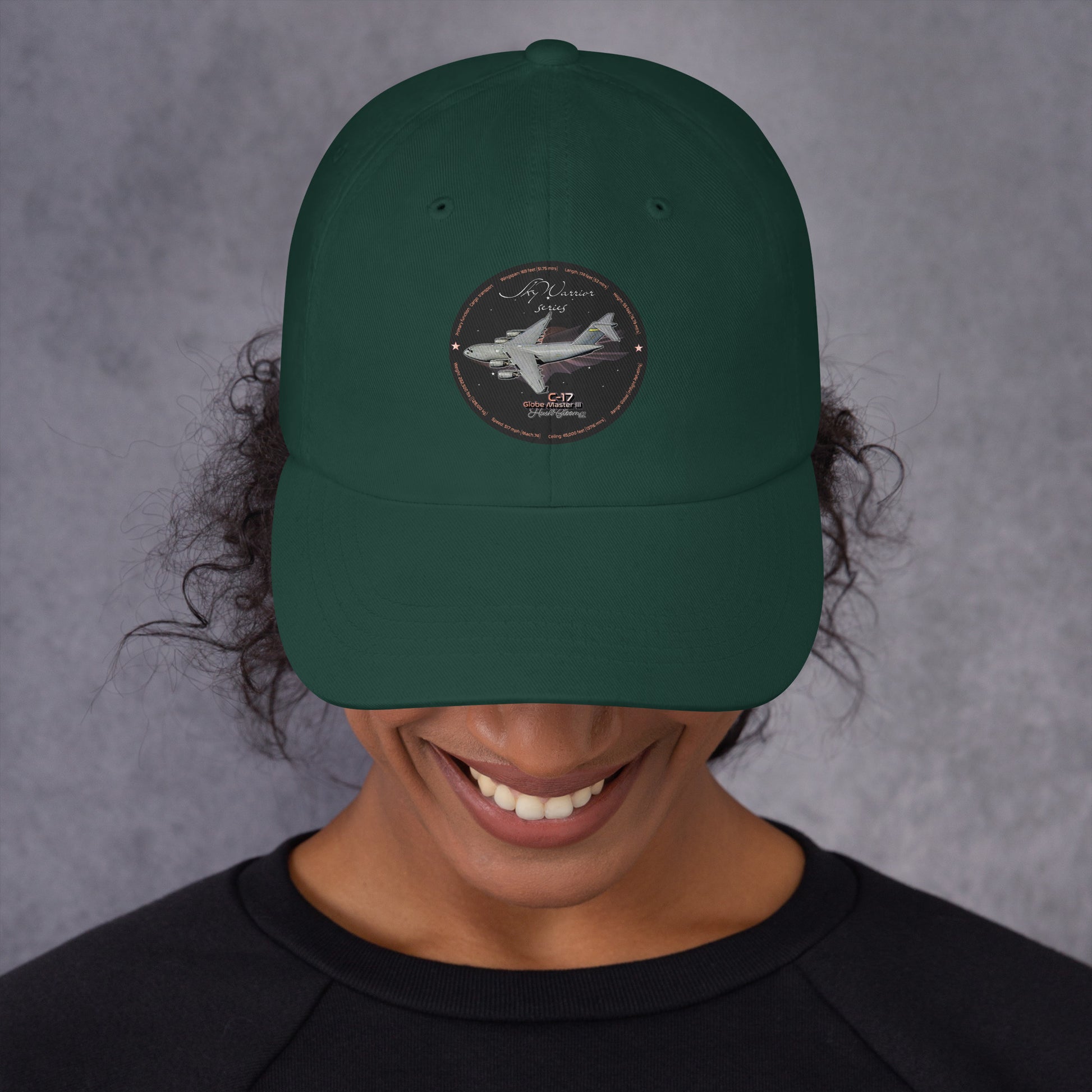 Spruce - C17 Globe Master III Dad hat