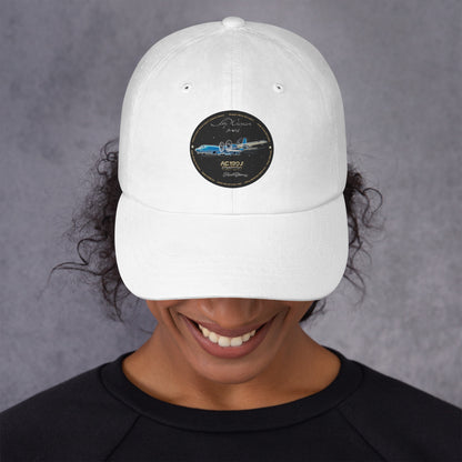White - AC130J Ghostrider Dad hat