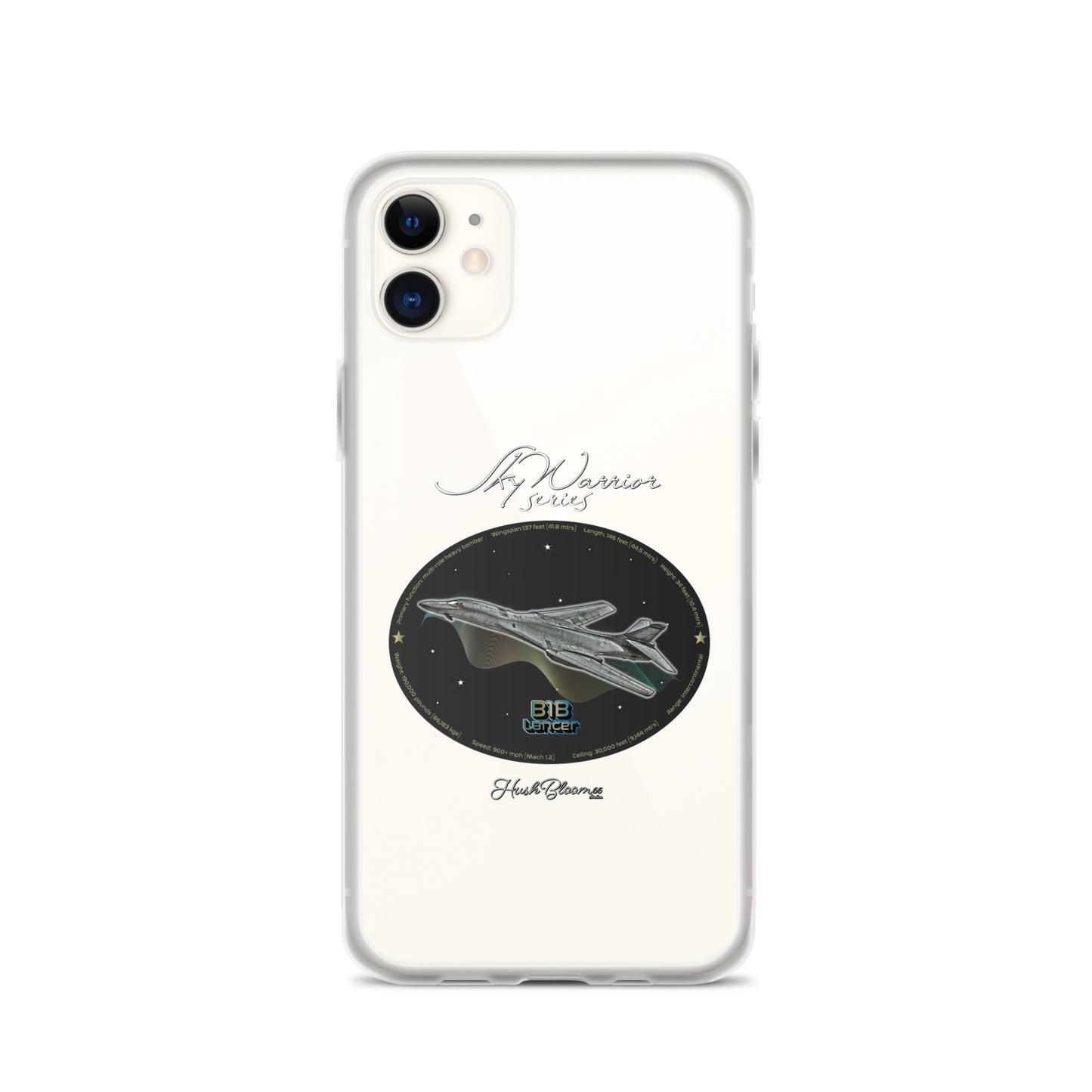Clear - B1B Lancer Clear Case for iPhone