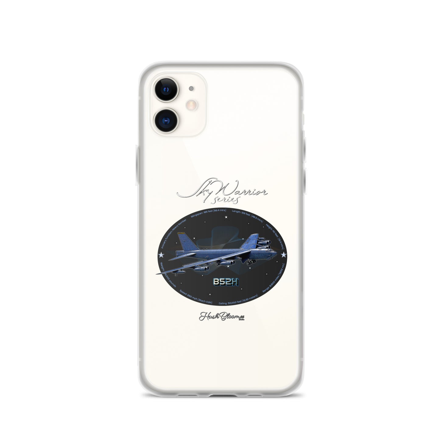 Clear - B52H Stratofortress Clear Case for iPhone