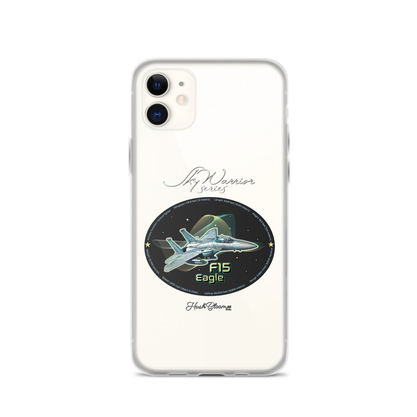 Clear - F15 Eagle Clear Case for iPhone