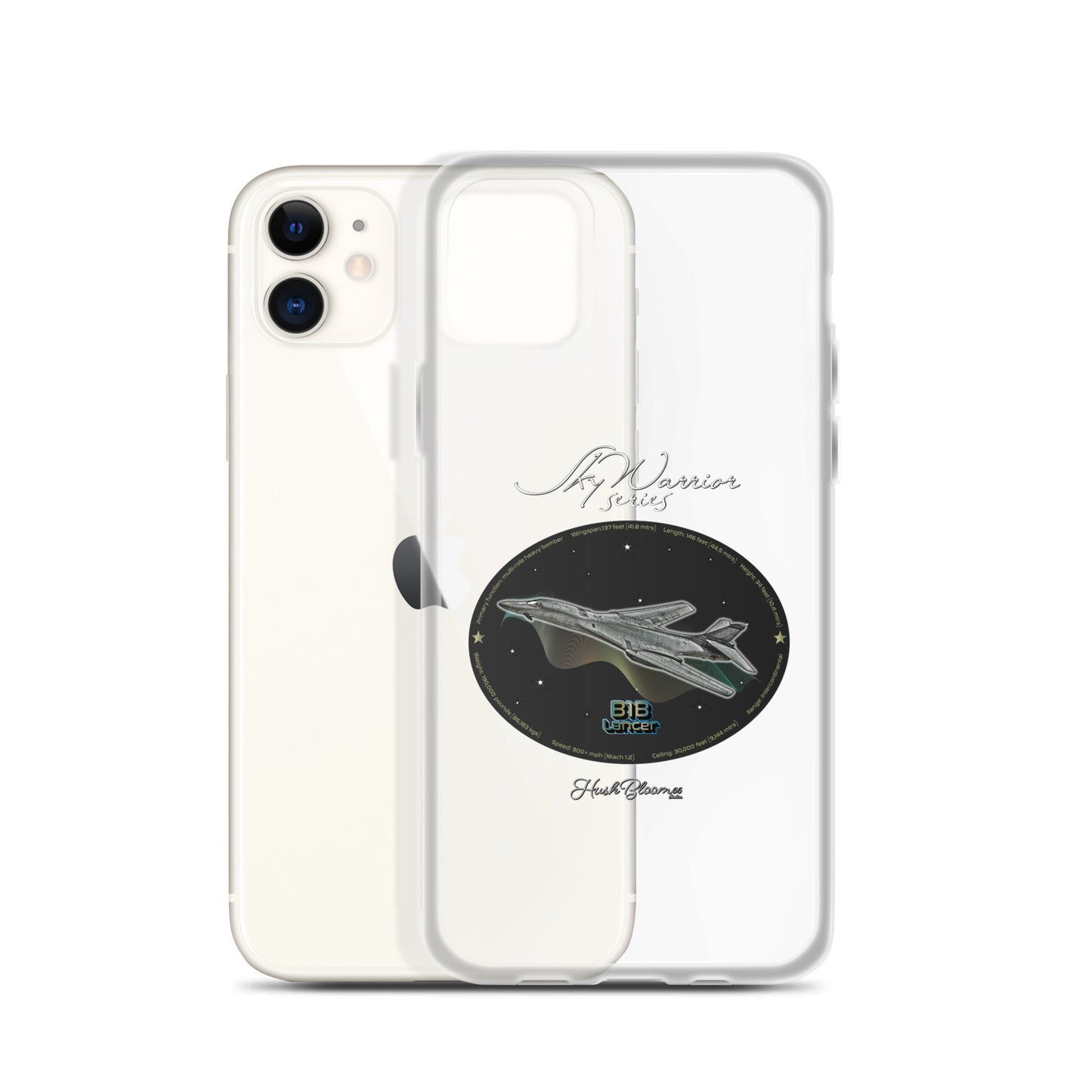 Clear - B1B Lancer Clear Case for iPhone