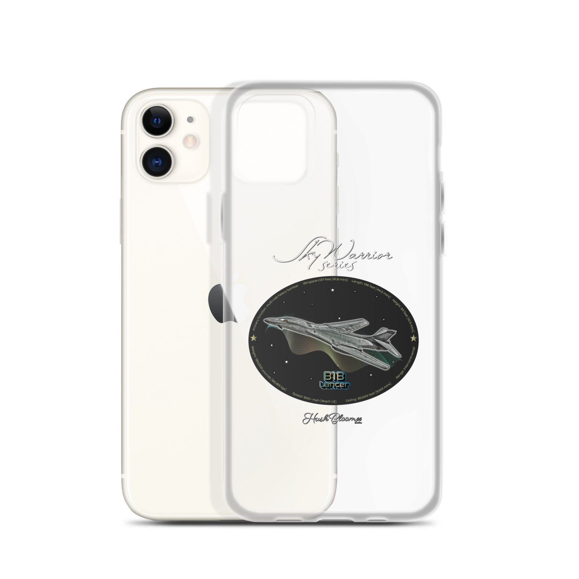 Clear - B1B Lancer Clear Case for iPhone