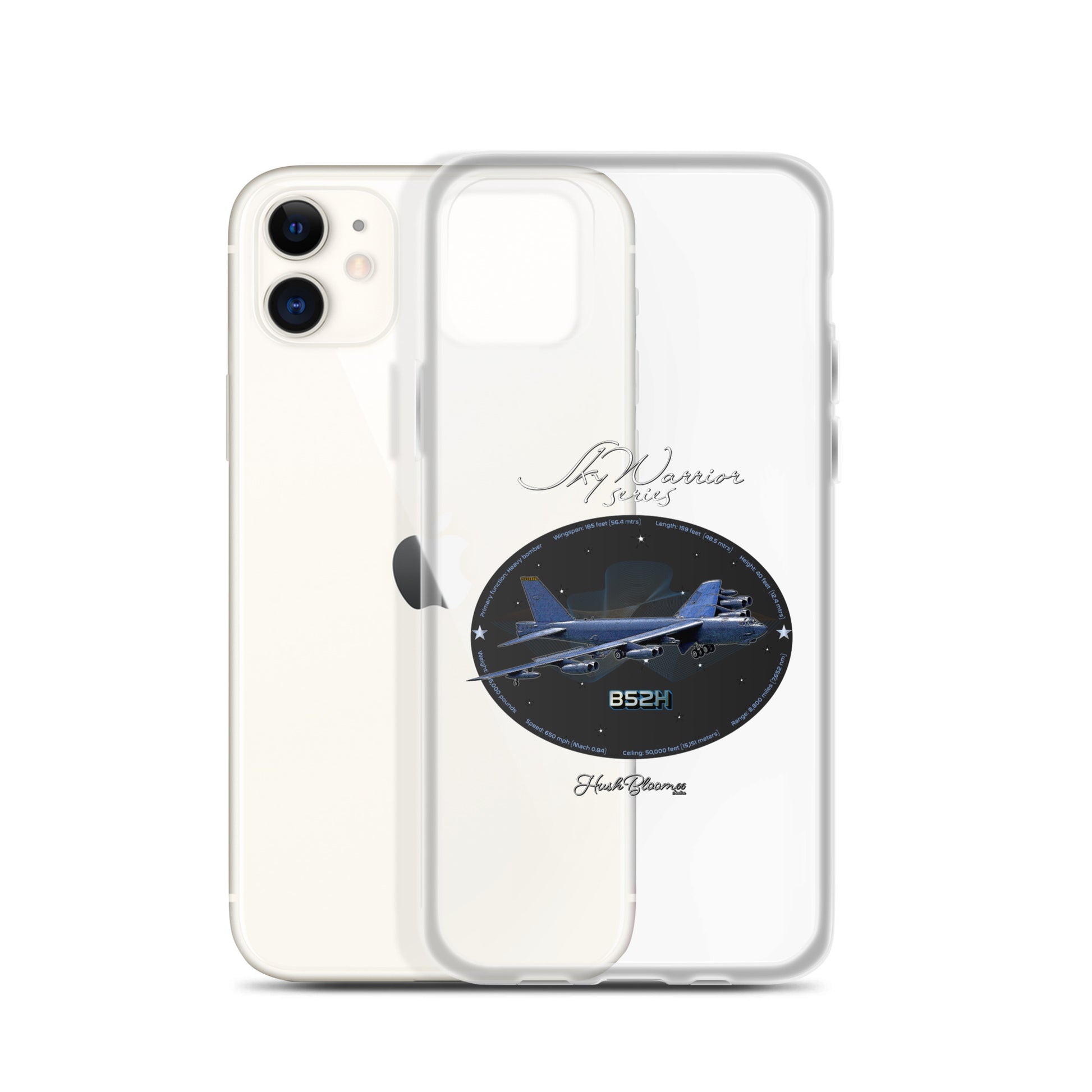 Clear - B52H Stratofortress Clear Case for iPhone