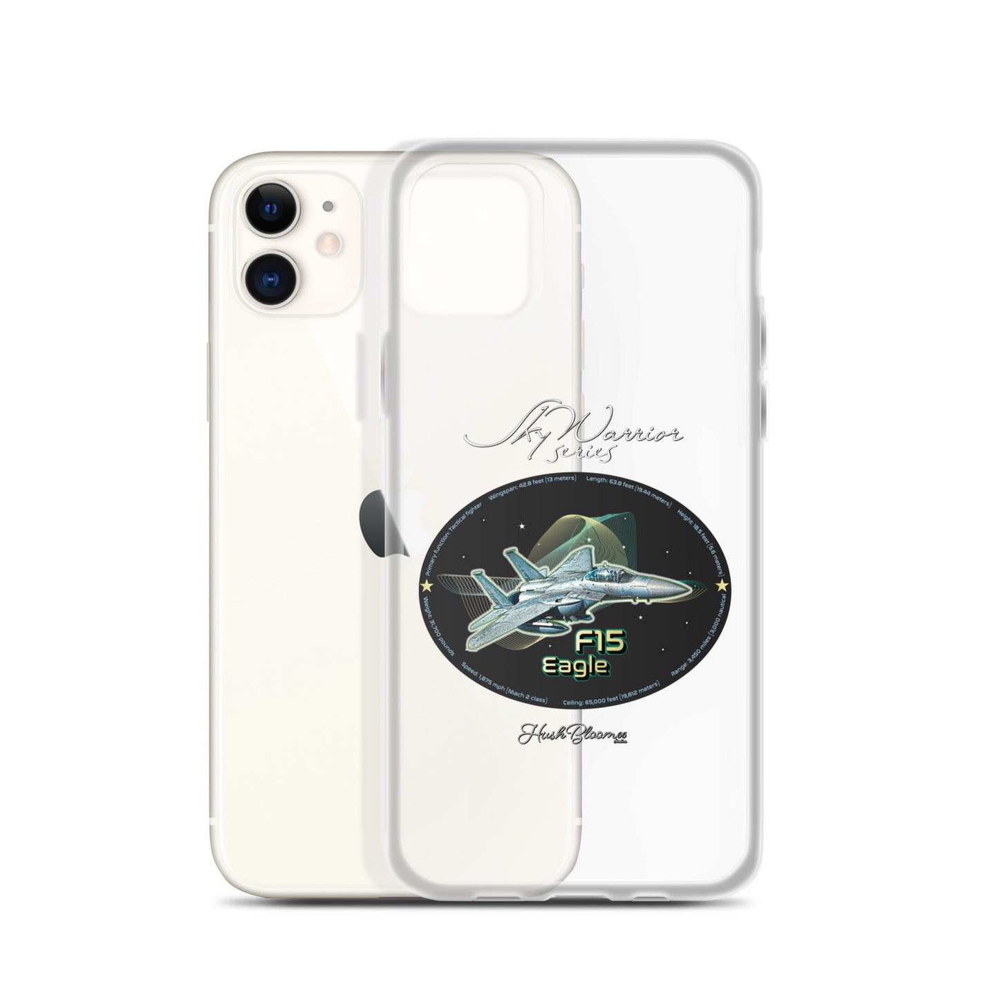 Clear - F15 Eagle Clear Case for iPhone