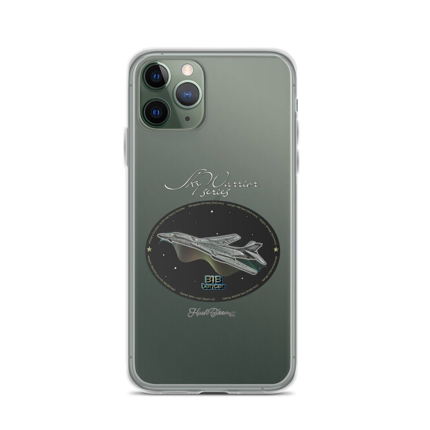 Clear - B1B Lancer Clear Case for iPhone