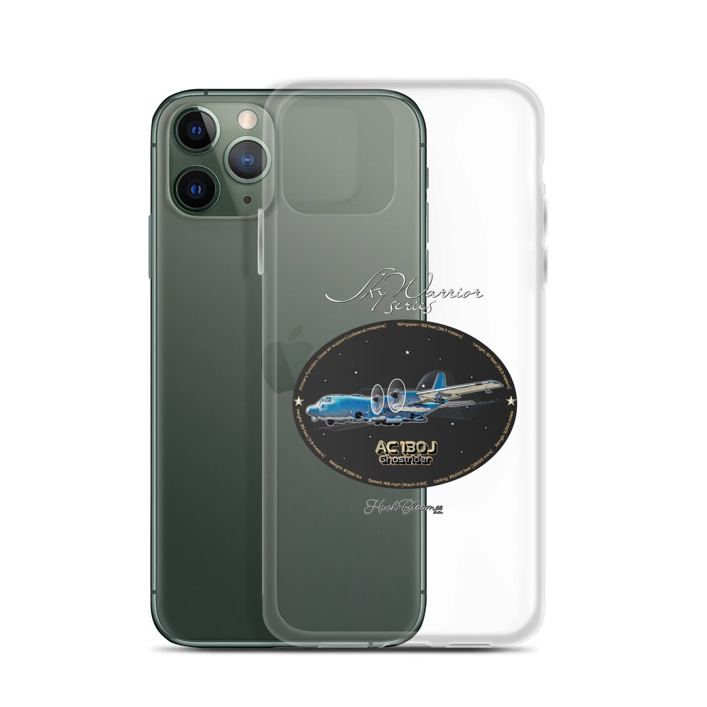 Clear - AC130J Ghostrider Clear Case for iPhone