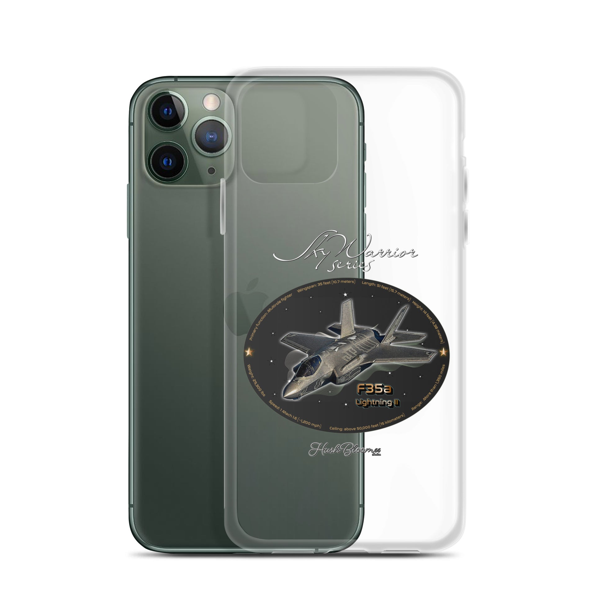 Clear - F35A Lightning Clear Case for iPhone