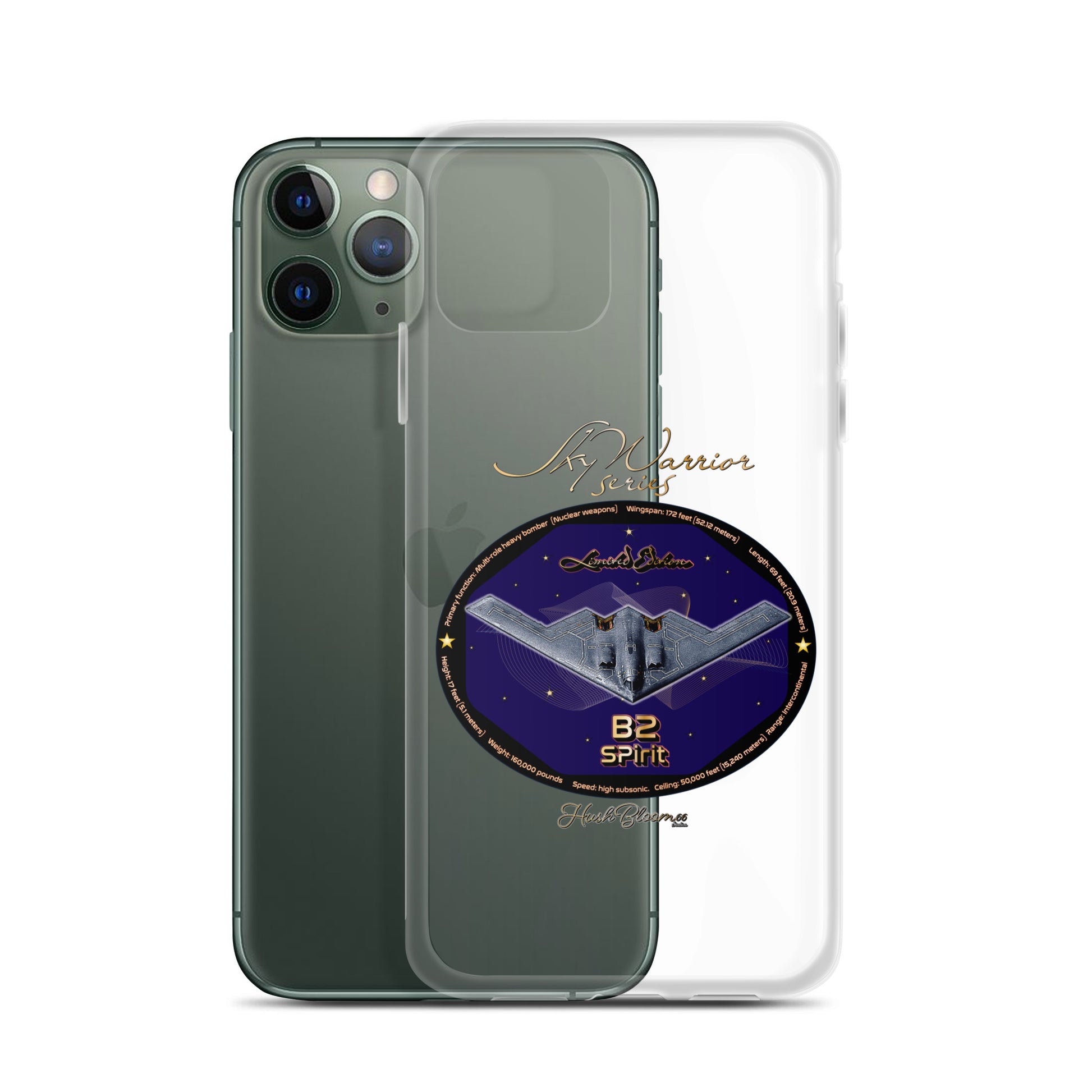 Clear - B2 Spirit (Limited Edition) Clear Case for iPhone
