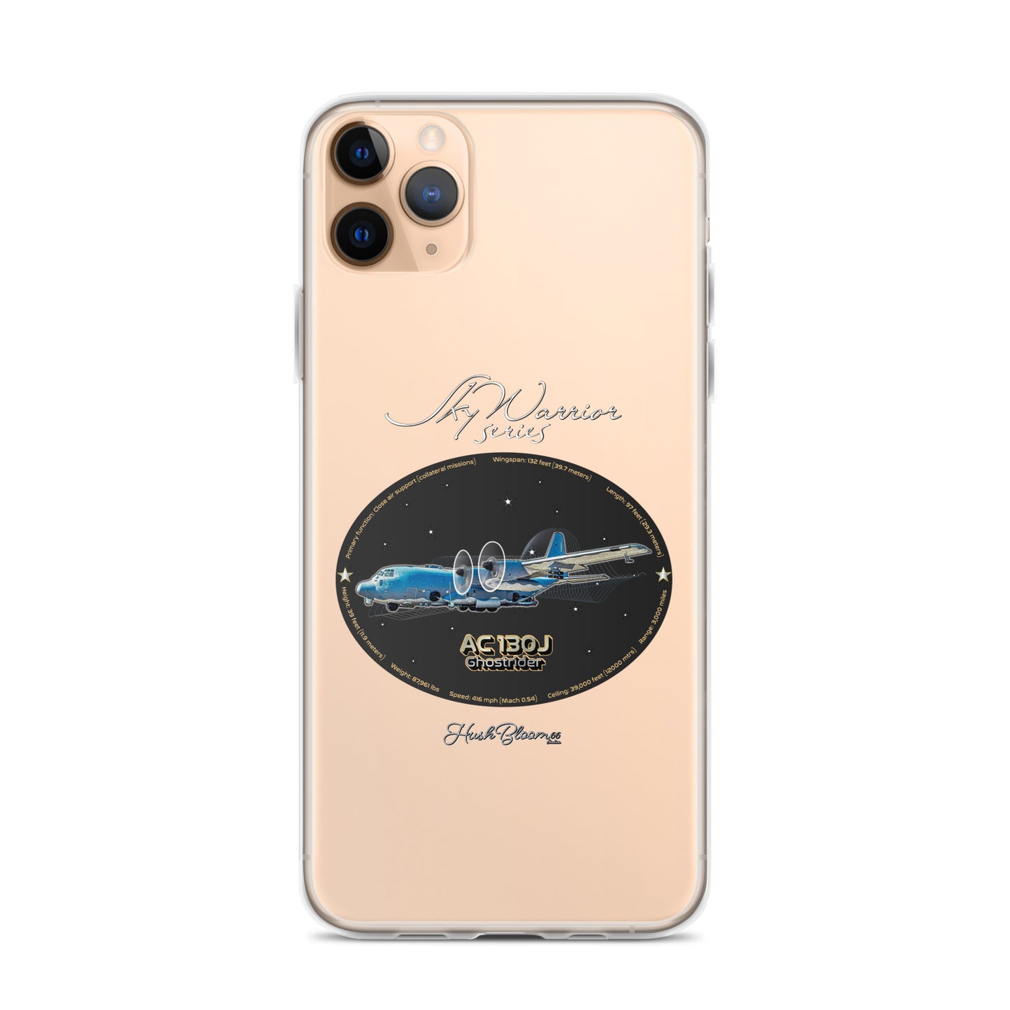Clear - AC130J Ghostrider Clear Case for iPhone