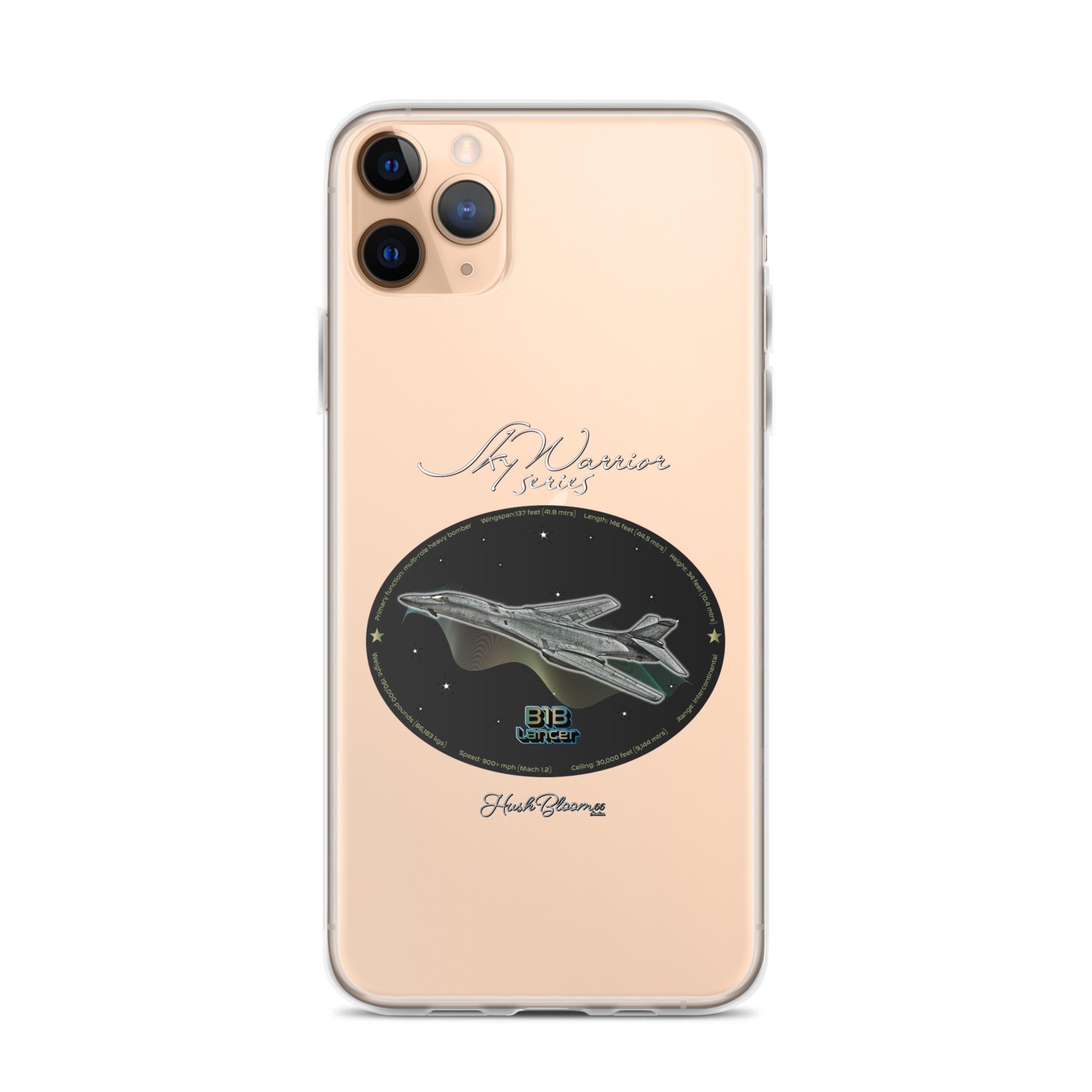 Clear - B1B Lancer Clear Case for iPhone