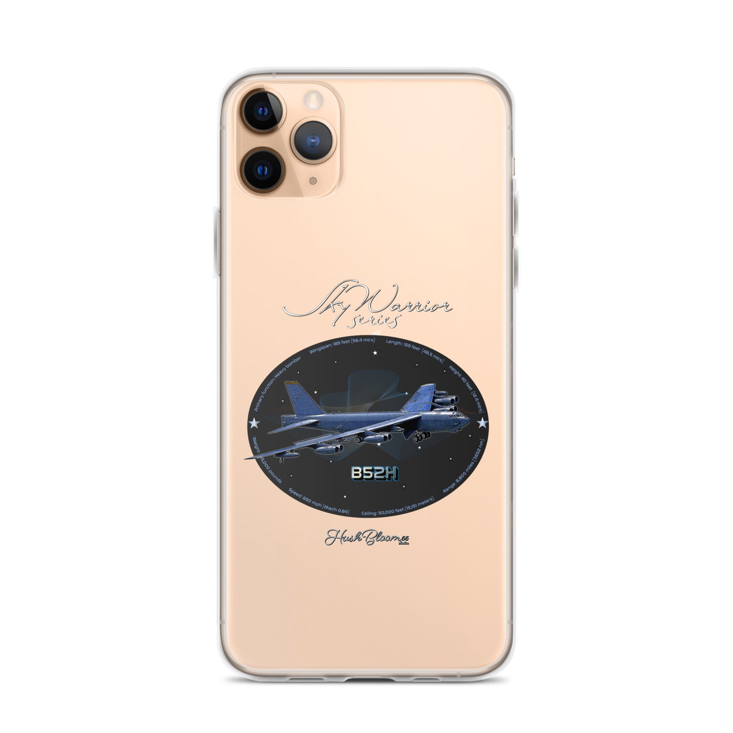 Clear - B52H Stratofortress Clear Case for iPhone