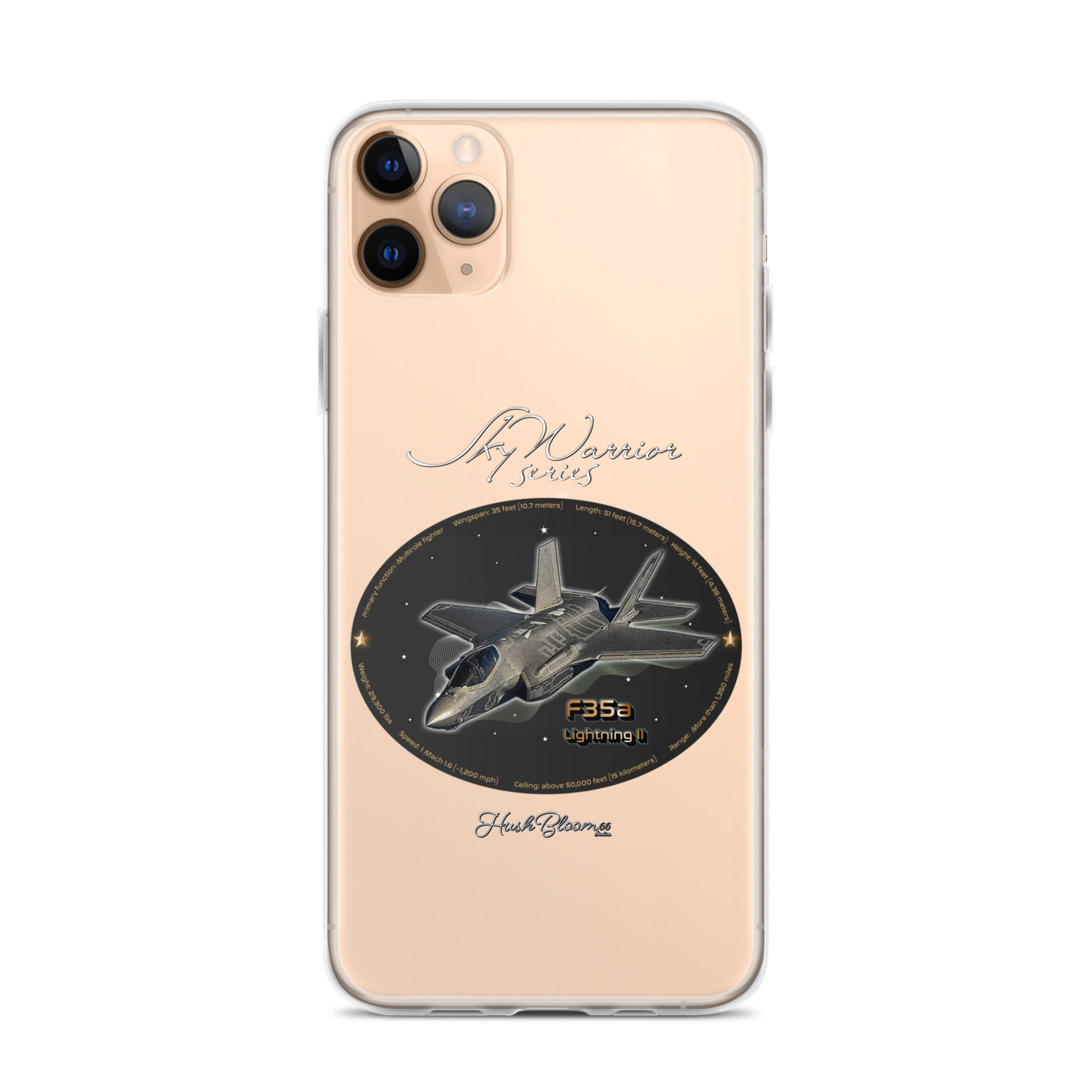 Clear - F35A Lightning Clear Case for iPhone