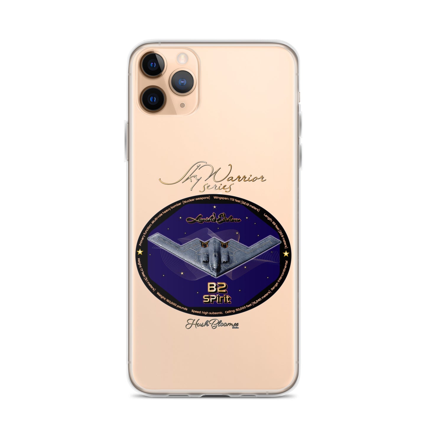 Clear - B2 Spirit (Limited Edition) Clear Case for iPhone