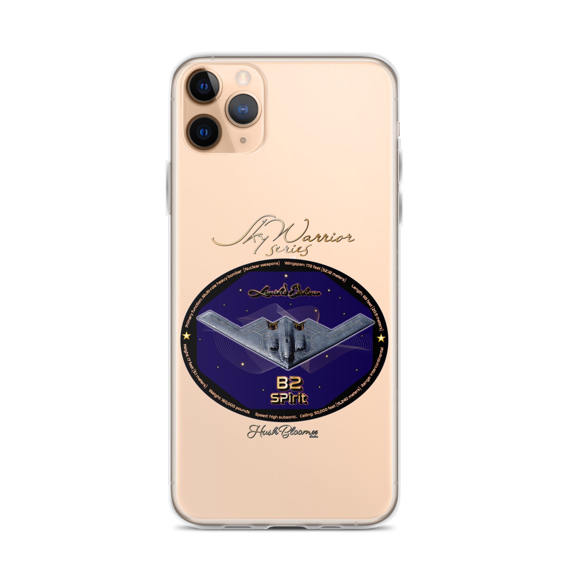 Clear - B2 Spirit (Limited Edition) Clear Case for iPhone