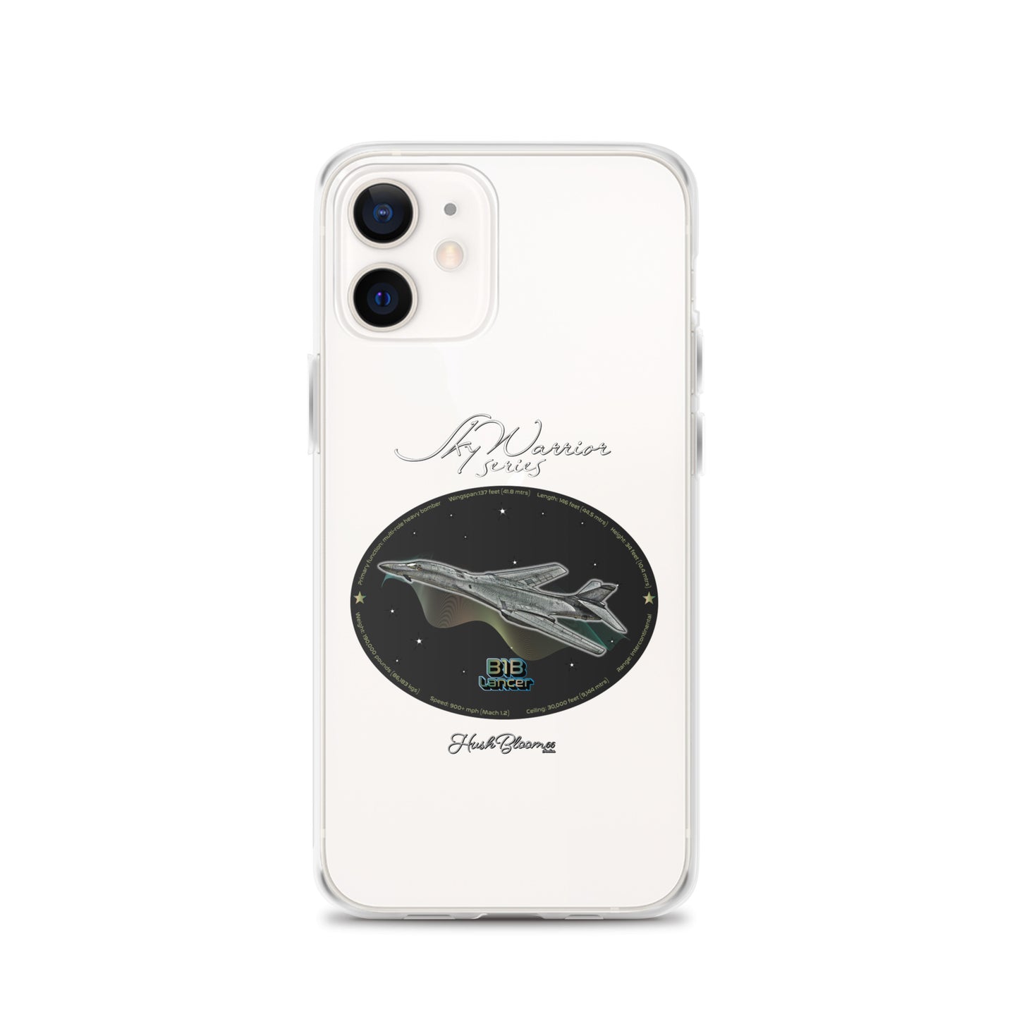 Clear - B1B Lancer Clear Case for iPhone