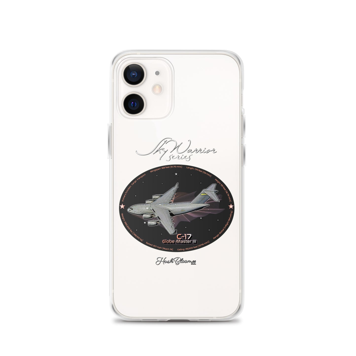 Clear - C17 Globe Master III Clear Case for iPhone
