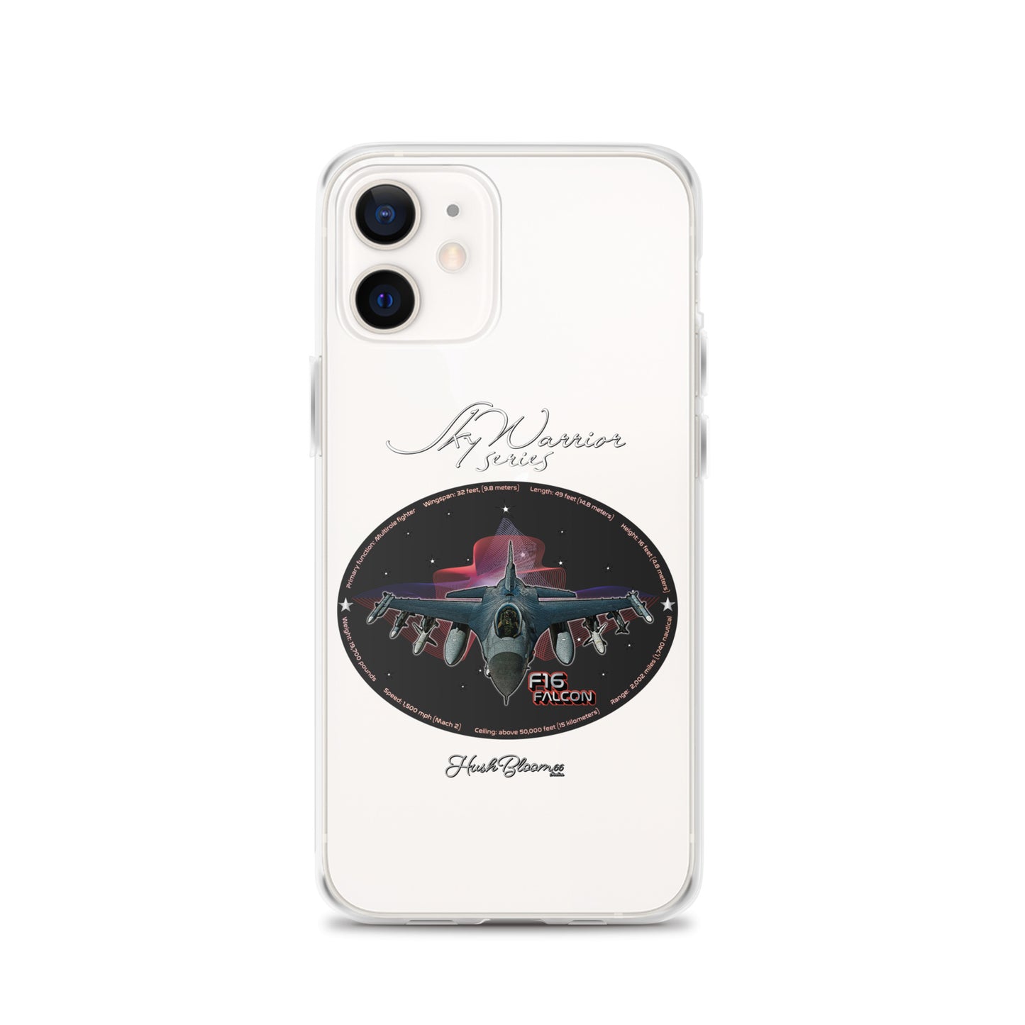 Clear - F16 Falcon Clear Case for iPhone