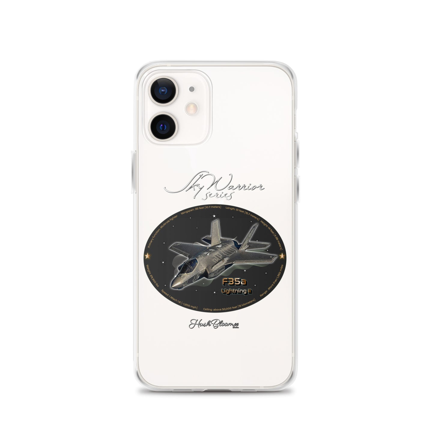 Clear - F35A Lightning Clear Case for iPhone