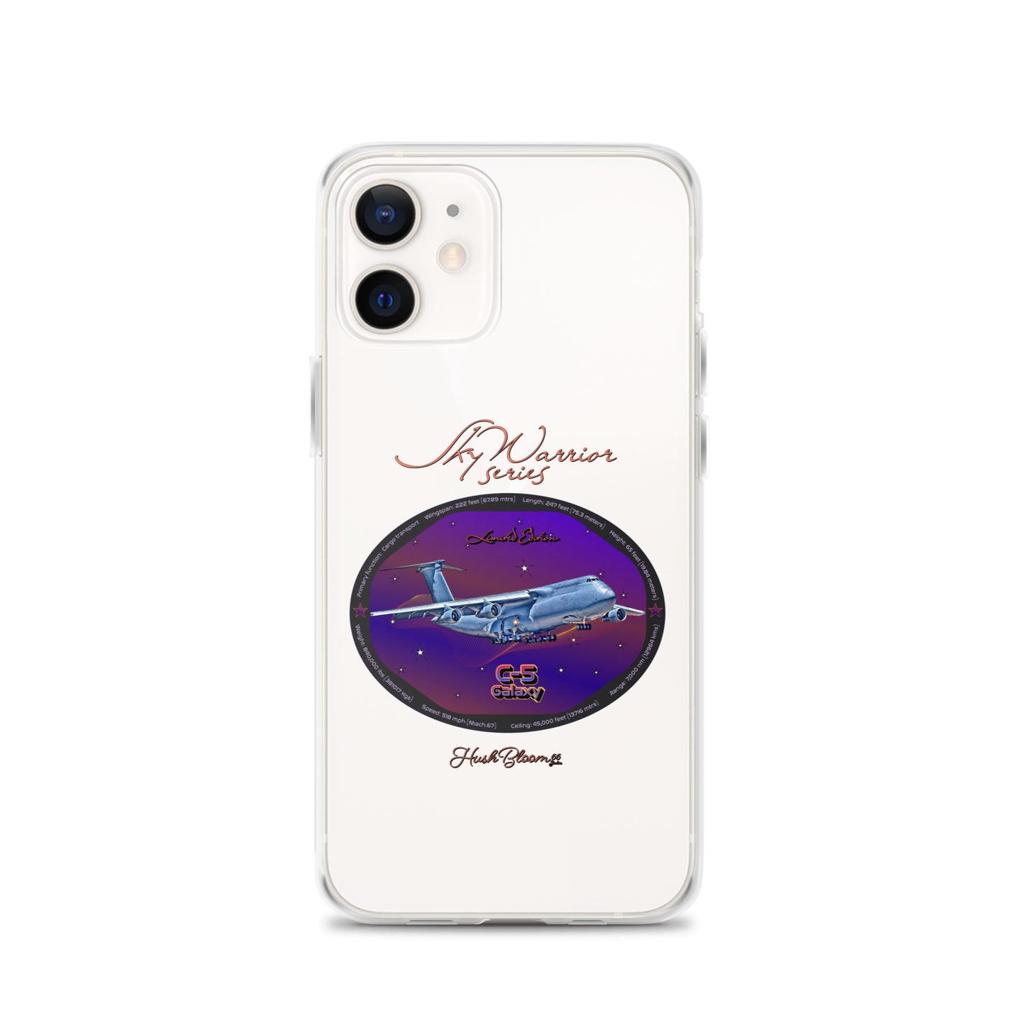 Clear - C5 Galaxy (Limited Edition) Clear Case for iPhone