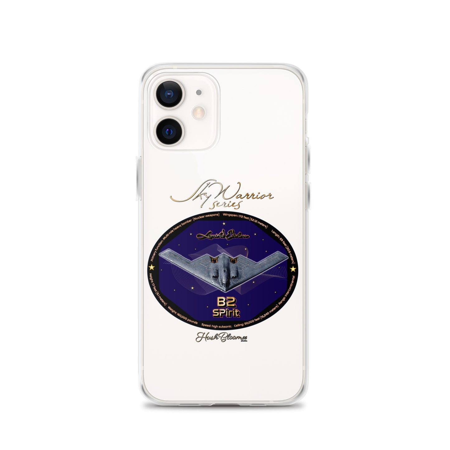 Clear - B2 Spirit (Limited Edition) Clear Case for iPhone